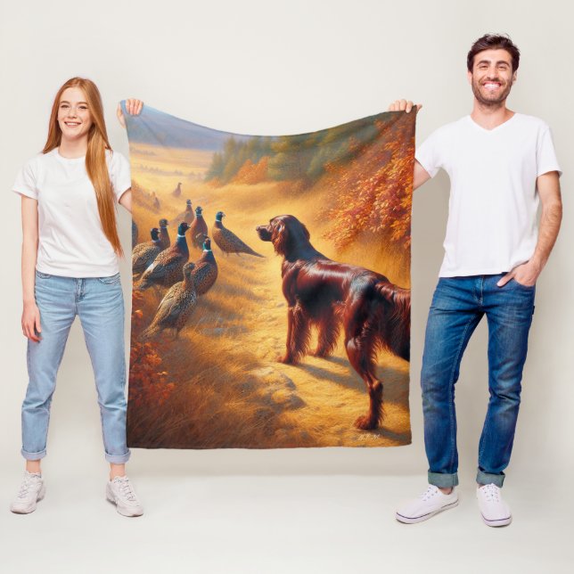 Cobertor De Velo Irish Setter (In Situ)