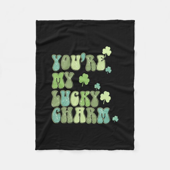 Cobertor De Velo Irlandês Você É Meu Charme Sortudo (Frente)