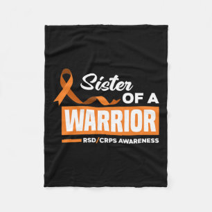 Cobertor De Velo Irmã De Um Defensor Do Warrior, Rsd Crps Awa