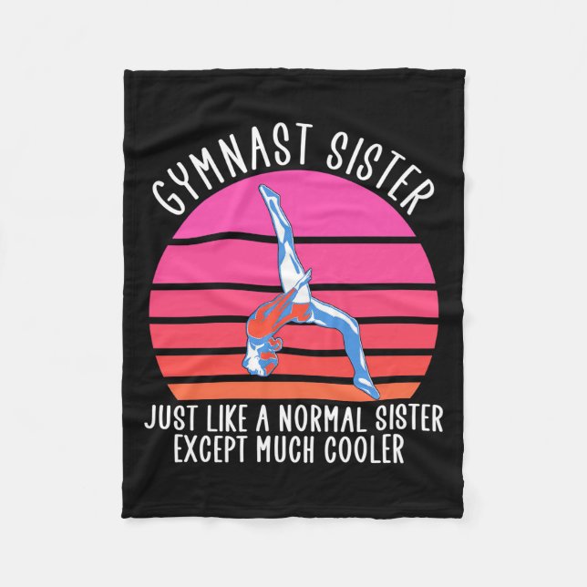Cobertor De Velo Irmã Gymnast (Frente)