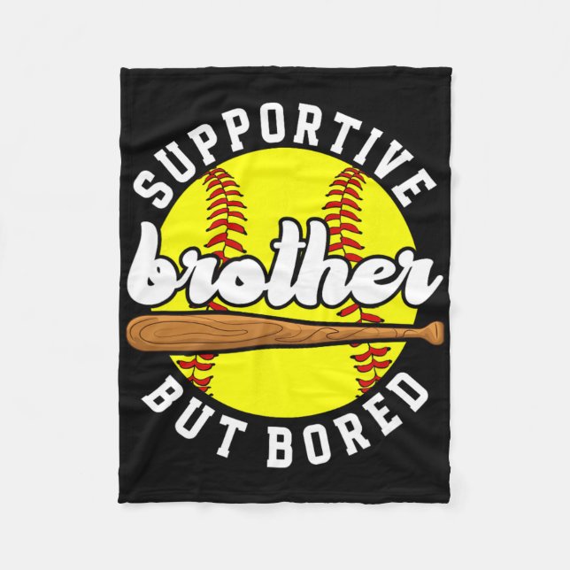 Cobertor De Velo Irmão Softll de Apoio de um Jogador Softll _1 (Frente)
