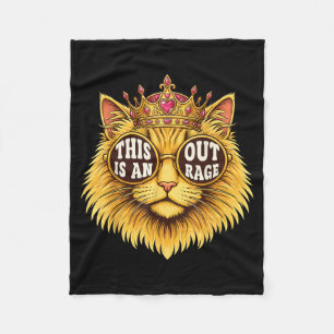 Cobertor De Velo Isto é um Ouro de Donut de Gatinha Princesa Divert