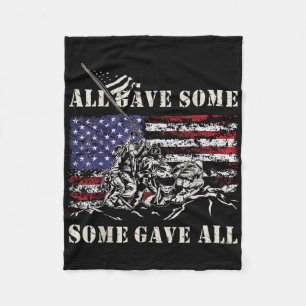 Cobertor De Velo Iwo Jima Wwii Veteran 4 de julho Exército American