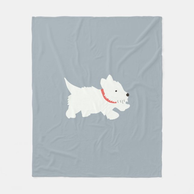 Cobertor De Velo Izzie O Westie (Frente)