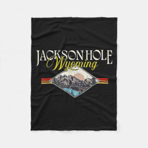 Cobertor De Velo Jackson Hole Wyoming Grandes Montanhas Teton Vinta