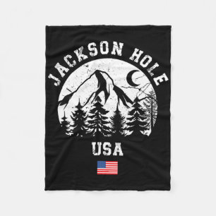 Cobertor De Velo Jackson Hole Wyoming Ski Resort Alpino Skiing Amer