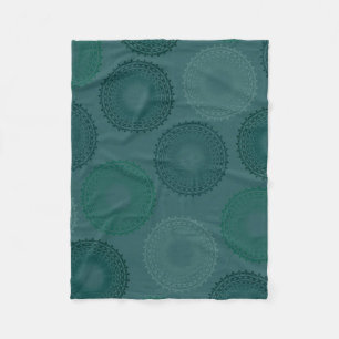 Cobertor De Velo Jaded Teal Lace Doily