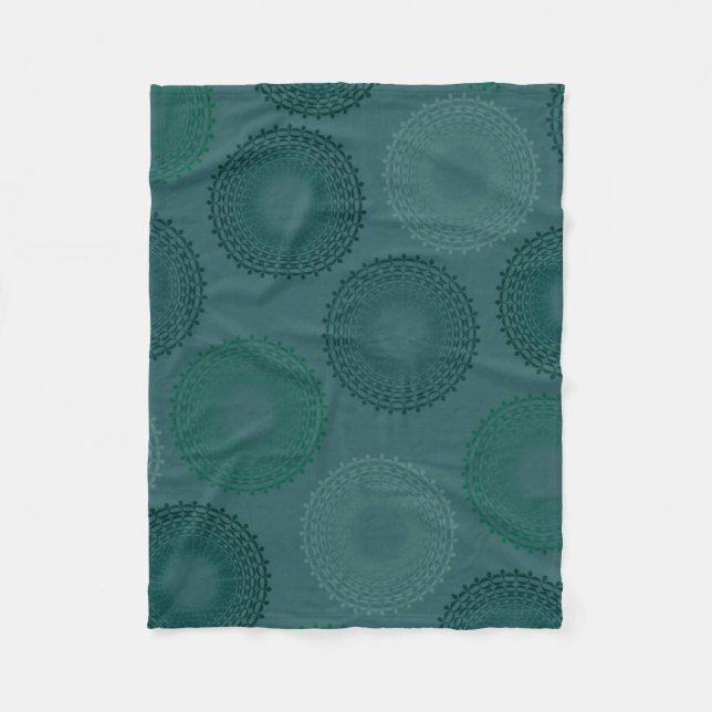 Cobertor De Velo Jaded Teal Lace Doily (Frente)