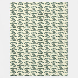 Cobertor De Velo Jaguar Fleece Blanket