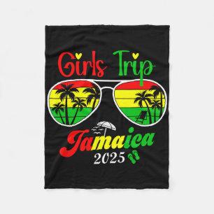 Cobertor De Velo Jamaica Family Reunion Girls Trip 2025 Vacation Su