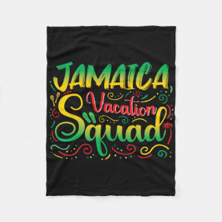 Cobertor De Velo Jamaica Vacation Squad 2025 Outfit Matching Family