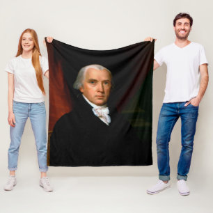 Cobertor De Velo James Madison 4º Presidente dos Estados Unidos