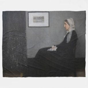 Cobertor De Velo James Whistler - Retrato da Mãe da Artista