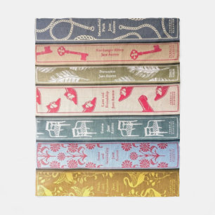 Cobertor De Velo Jane Austen romance Throw Blanket