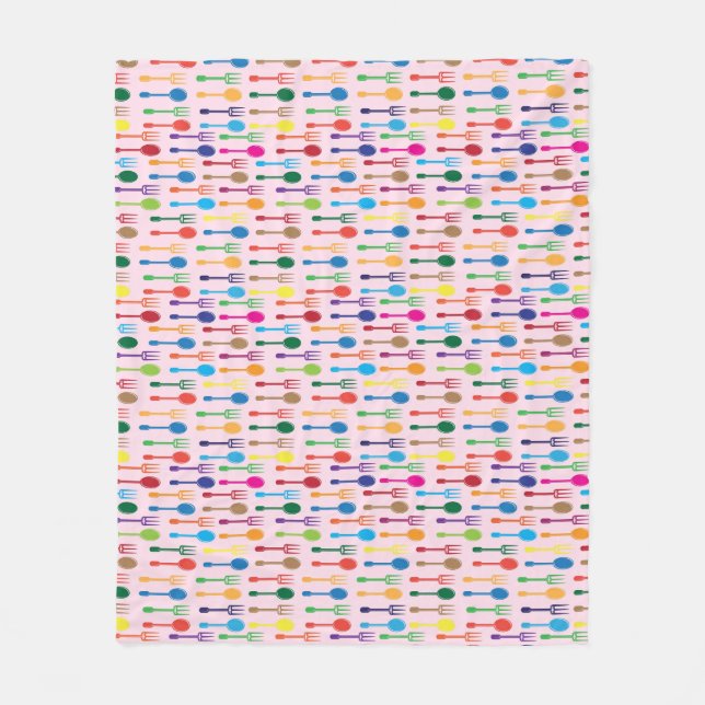 Cobertor De Velo Jantando a textura (Frente)