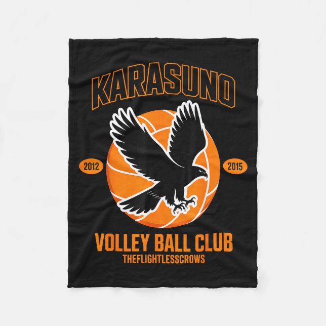 Cobertor De Velo Japanese Anime Volleyball Club Karasunooo High  (Frente)