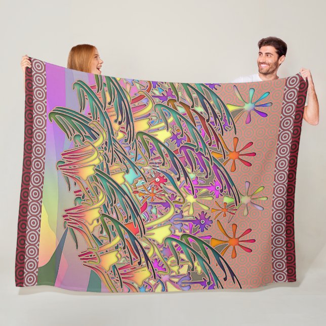 Cobertor De Velo Jardim de Flor Exótico (In Situ)