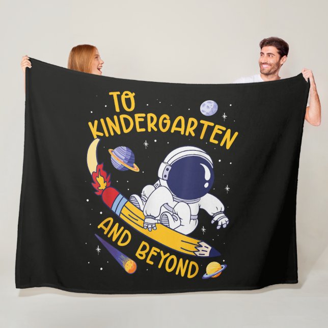 Cobertor De Velo Jardim de Infância E Além Astronauta Volta às Aula (In Situ)