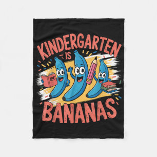 Cobertor De Velo Jardim de Infância É Bananas Professor Volta às Au