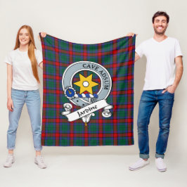 Cobertor De Velo Jardine Dress Clan Crachá Tartan Xadrez