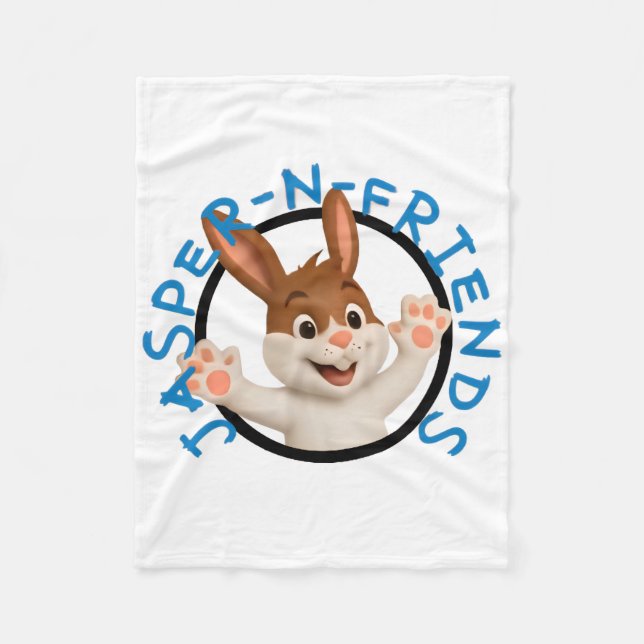 Cobertor De Velo Jasper-n-friends blanket (Frente)