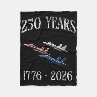 Cobertor De Velo Jatos de Caça Bandeira 250 Anos 1776-2026 250º Ani