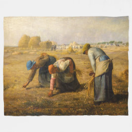Cobertor De Velo Jean-Francois Millet - The Gleaners