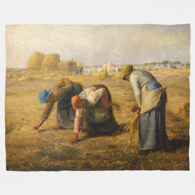 Cobertor De Velo Jean-Francois Millet - The Gleaners (Frente (Horizontal))