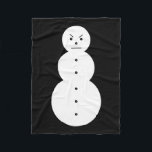 Cobertor De Velo Jeezy Snowman - Hiphop Angry Snowman Jeezy Christm<br><div class="desc">Jeezy Snowman - Hiphop Angry Snowman Jeezy Christmas</div>