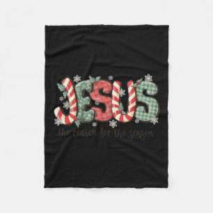 Cobertor De Velo Jesus A Razão Para A Época Cristã Christma