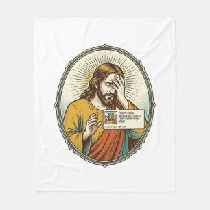 Cobertor De Velo Jesus Adicionou à História em vez de Mensagem Dire