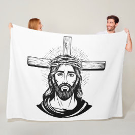 Cobertor De Velo Jesus Christ