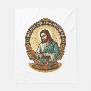 Cobertor De Velo Jesus Desinflou completamente Bola de Yoga Chapada