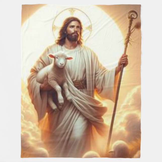 Cobertor De Velo JESUS e LAMB 2 (Frente)