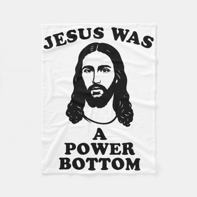 Cobertor De Velo Jesus Era Um Fundo Poderoso Piada Engraçada de Org (Frente)