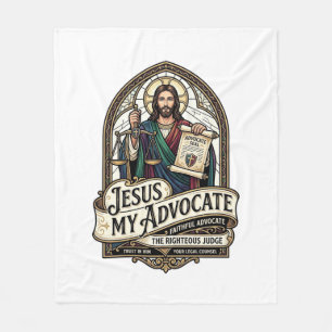 Cobertor De Velo Jesus Meu Advogado Jesus Advogado Tribunal Cristão