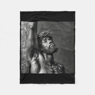 Cobertor De Velo Jesus Negro, Cristianismo, Igreja, Cristo, Jesus