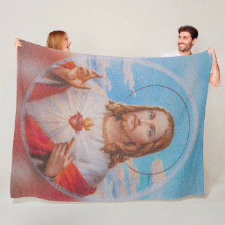 Cobertor De Velo Jesus prayer traditional polar blanket
