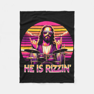Cobertor De Velo Jesus Ressuscitou Ele É Engraçado Cristão Nd 