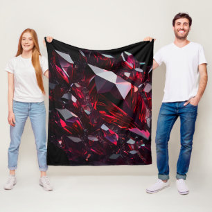 Cobertor De Velo Jewels Gemstone Ruby Crystal