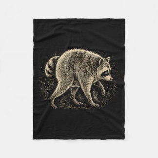 Cobertor De Velo Jimothy Is My Spirit Animal Raccoon Shirt