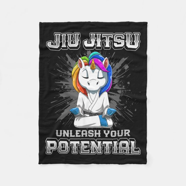 Cobertor De Velo Jiu Jitsu Brasileiro MMA e Grappling BJJ (Frente)