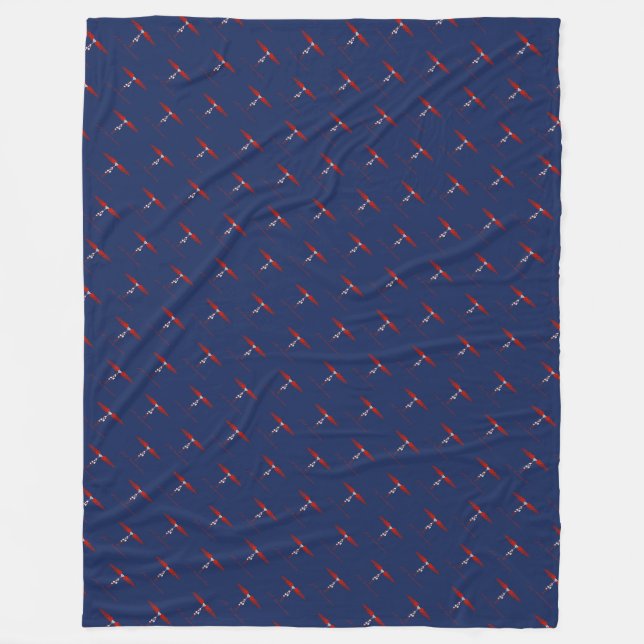 Cobertor De Velo JML Communications Tower Logo Fleece Blanket (Frente)