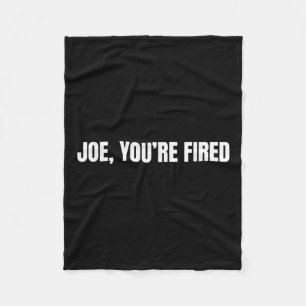 Cobertor De Velo Joe, você é demitido... engraçado Donald Trump.