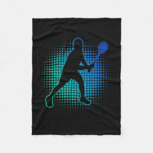 Cobertor De Velo Jogador de Dminton masculino e feminino Dminton