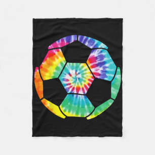 Cobertor De Velo Jogador de Futebol Futebol Ll Tie Dye Homens Menin