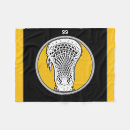 Cobertor De Velo Jogador de Lacrosse
