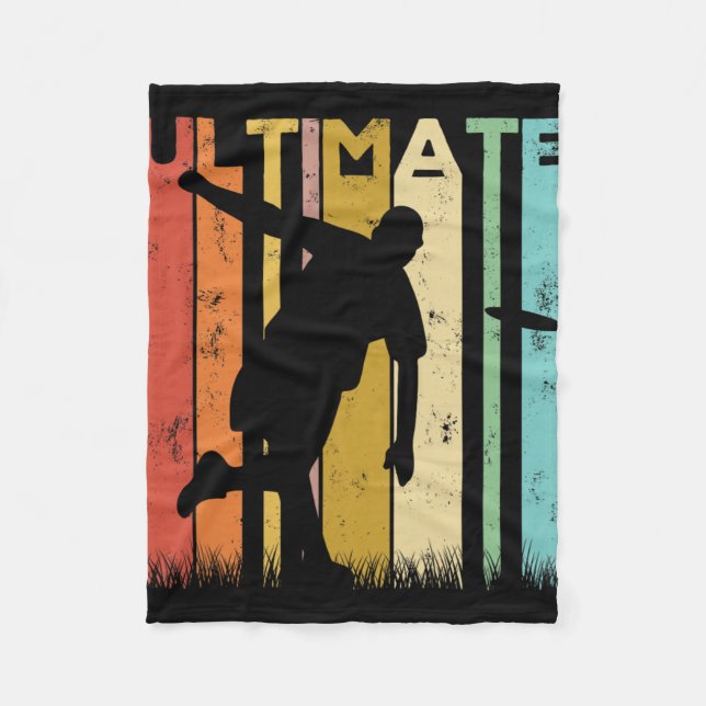 Cobertor De Velo Jogador de Ultimate Frisbee Frolf Disco Golfe Disc (Frente)