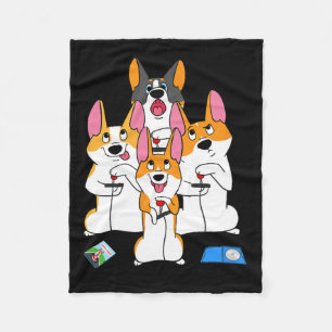 Cobertor De Velo Jogo Corgi Jogo Gráfico Jogo Jogador Memória