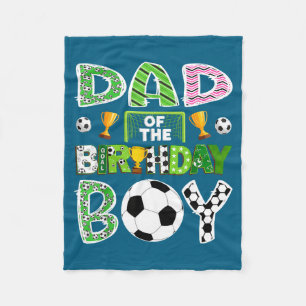 Cobertor De Velo Jogo de Futebol de Aniversário do Papai Bonzinho